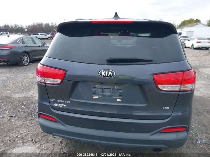 2016 KIA SORENTO 3.3L LX - 5XYPGDA50GG139383