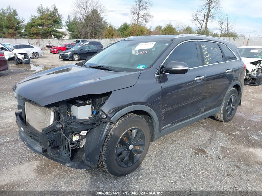 2016 KIA SORENTO 3.3L LX - 5XYPGDA50GG139383