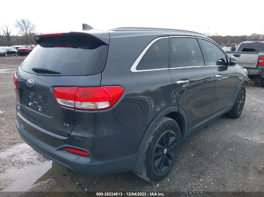 2016 KIA SORENTO 3.3L LX - 5XYPGDA50GG139383