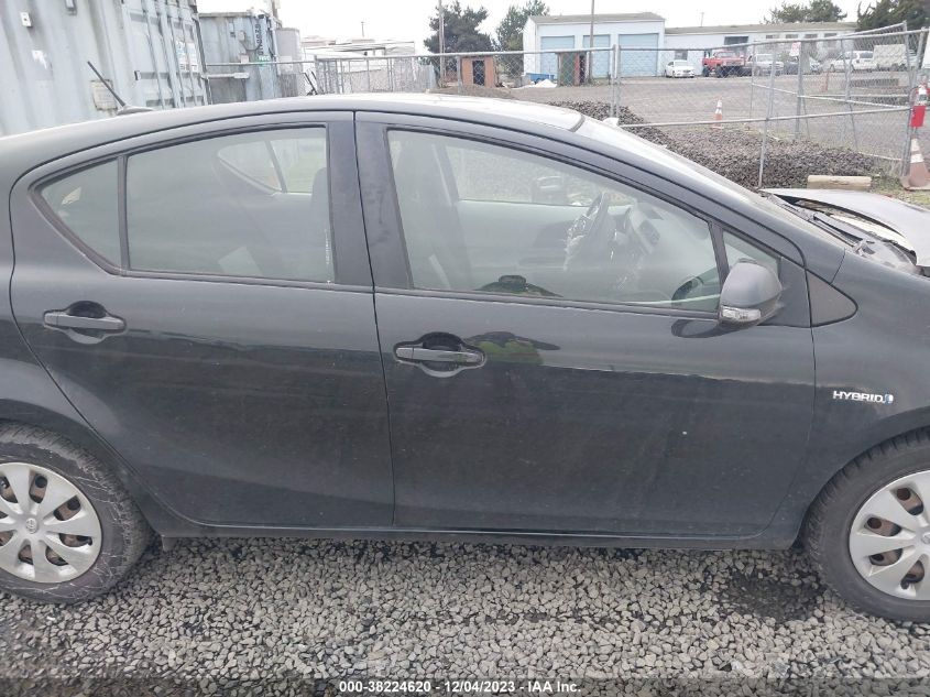 2013 TOYOTA PRIUS C THREE - JTDKDTB3XD1536282