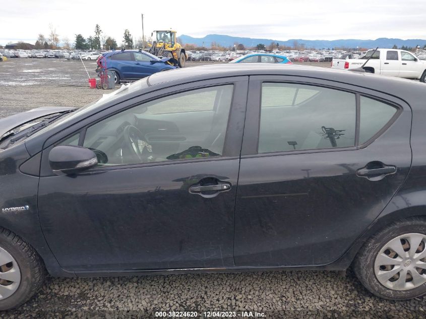 2013 TOYOTA PRIUS C THREE - JTDKDTB3XD1536282