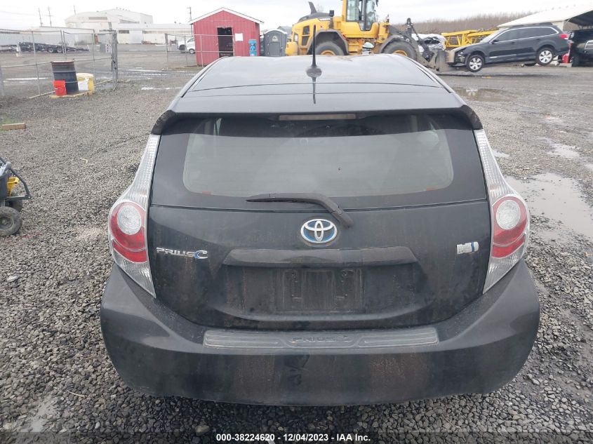 2013 TOYOTA PRIUS C THREE - JTDKDTB3XD1536282