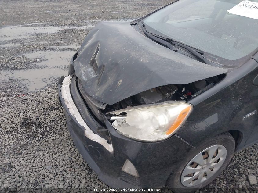 2013 TOYOTA PRIUS C THREE - JTDKDTB3XD1536282
