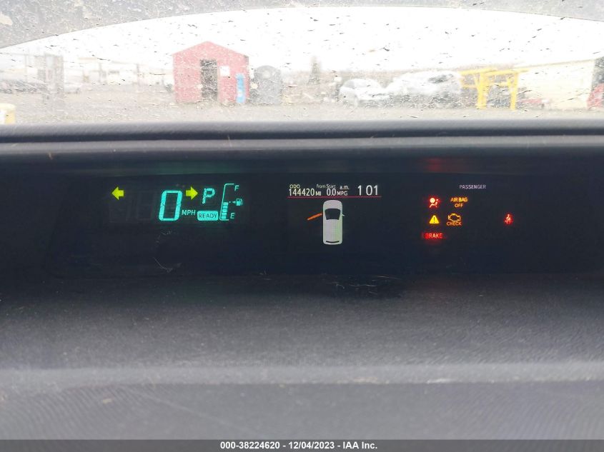 2013 TOYOTA PRIUS C THREE - JTDKDTB3XD1536282