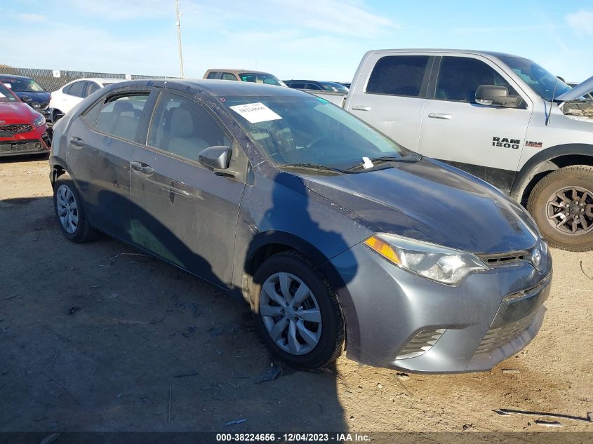 2016 TOYOTA COROLLA L/LE/LE PLS/PRM/S/S PLS - 2T1BURHE5GC687784