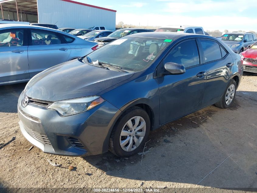 2016 TOYOTA COROLLA L/LE/LE PLS/PRM/S/S PLS - 2T1BURHE5GC687784