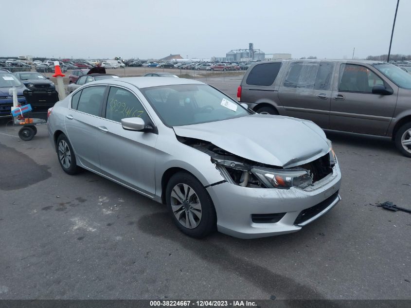 2014 HONDA ACCORD LX - 1HGCR2F38EA018653