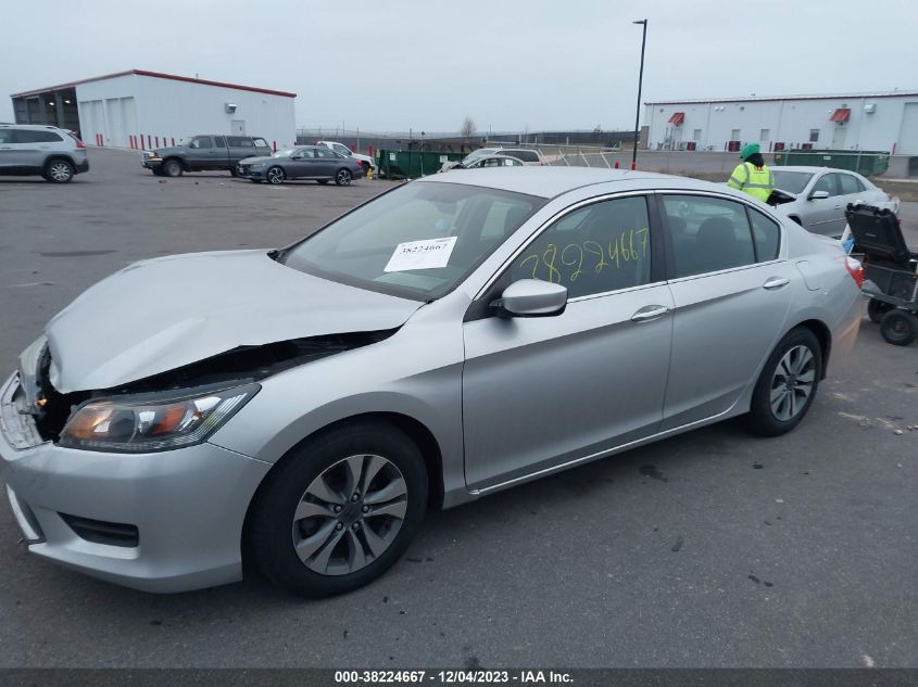 2014 HONDA ACCORD LX - 1HGCR2F38EA018653