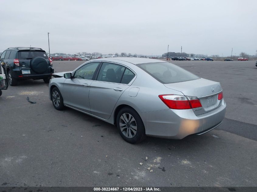 2014 HONDA ACCORD LX - 1HGCR2F38EA018653
