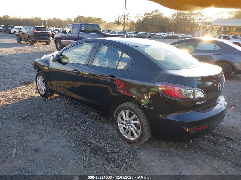 2013 MAZDA MAZDA3 I TOURING - JM1BL1V79D1819312