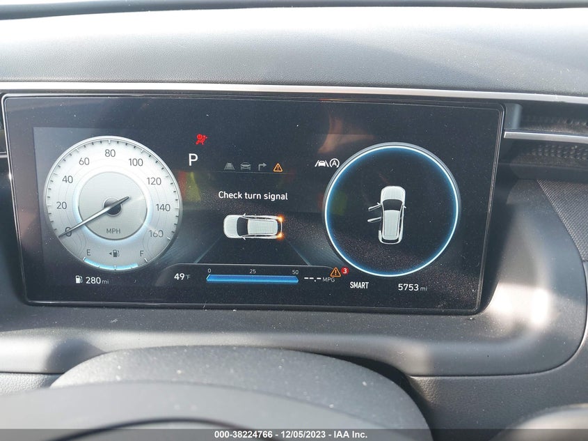 VIN 5NMJE3AE4PH217501 2023 HYUNDAI TUCSON LIMITED