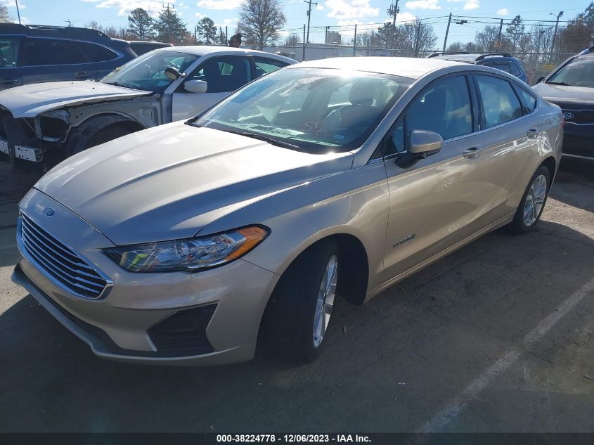2019 FORD FUSION HYBRID SE - 3FA6P0LU1KR138630