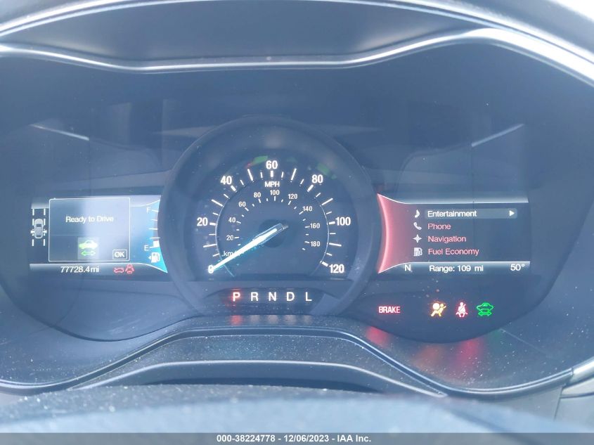 2019 FORD FUSION HYBRID SE - 3FA6P0LU1KR138630