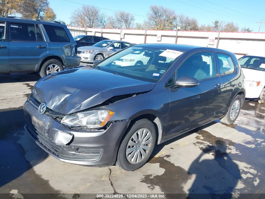 2015 VOLKSWAGEN GOLF LAUNCH EDITION 2-DOOR - 3VW817AU6FM024543
