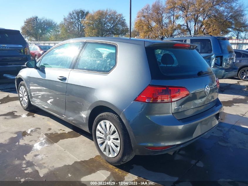 2015 VOLKSWAGEN GOLF LAUNCH EDITION 2-DOOR - 3VW817AU6FM024543