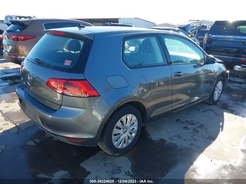 2015 VOLKSWAGEN GOLF LAUNCH EDITION 2-DOOR - 3VW817AU6FM024543