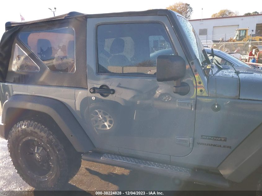 2014 JEEP WRANGLER SPORT - 1C4AJWAG1EL130164