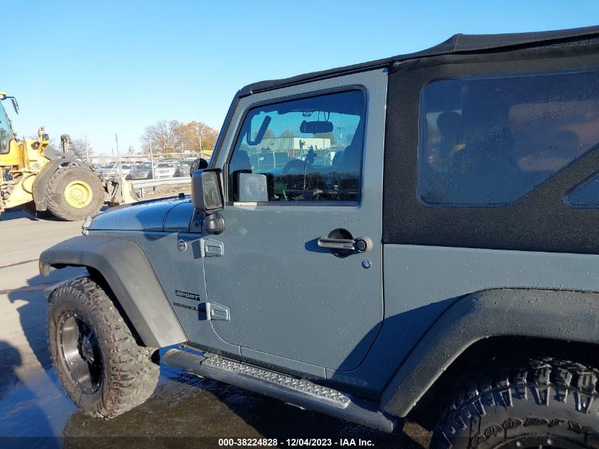 2014 JEEP WRANGLER SPORT - 1C4AJWAG1EL130164