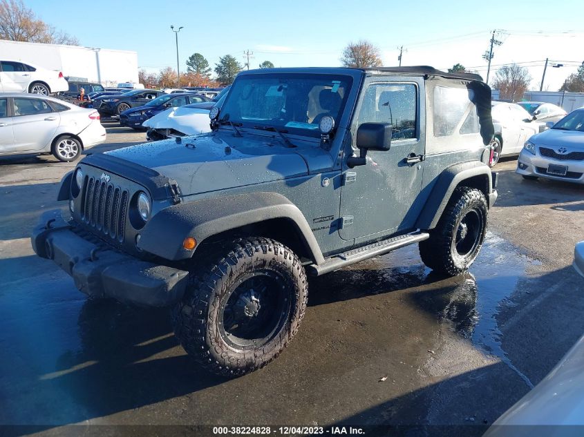 2014 JEEP WRANGLER SPORT - 1C4AJWAG1EL130164