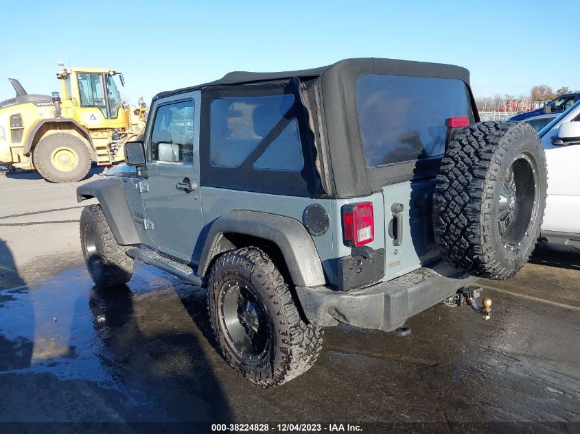 2014 JEEP WRANGLER SPORT - 1C4AJWAG1EL130164