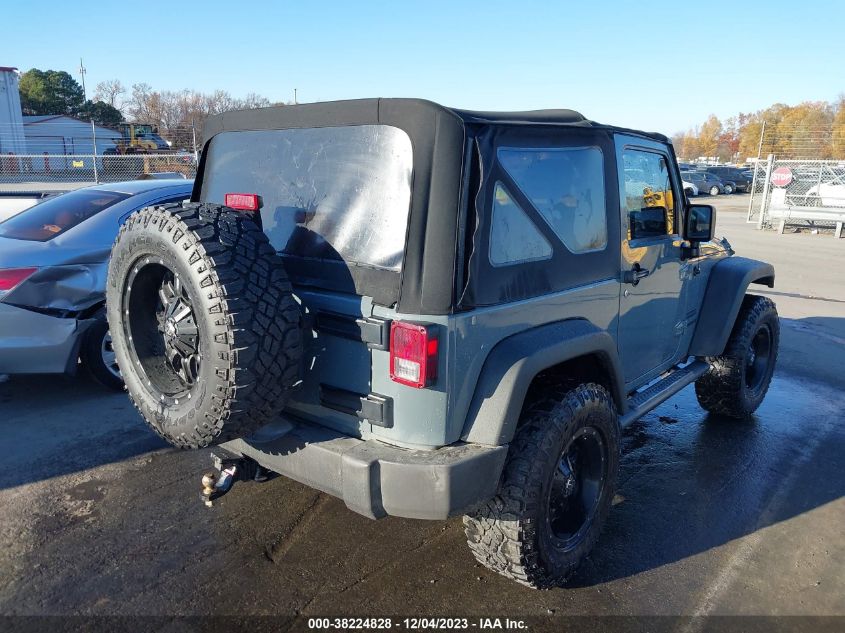 2014 JEEP WRANGLER SPORT - 1C4AJWAG1EL130164
