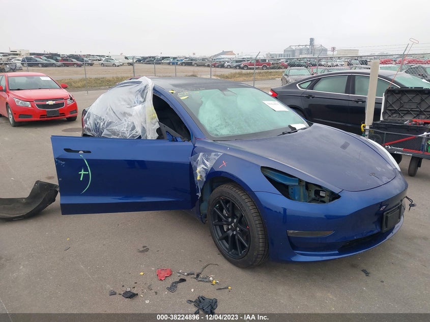 VIN 5YJ3E1EB9LF617546 2020 TESLA MODEL 3