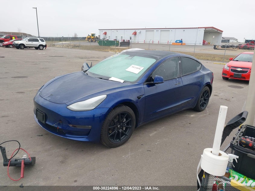 VIN 5YJ3E1EB9LF617546 2020 TESLA MODEL 3