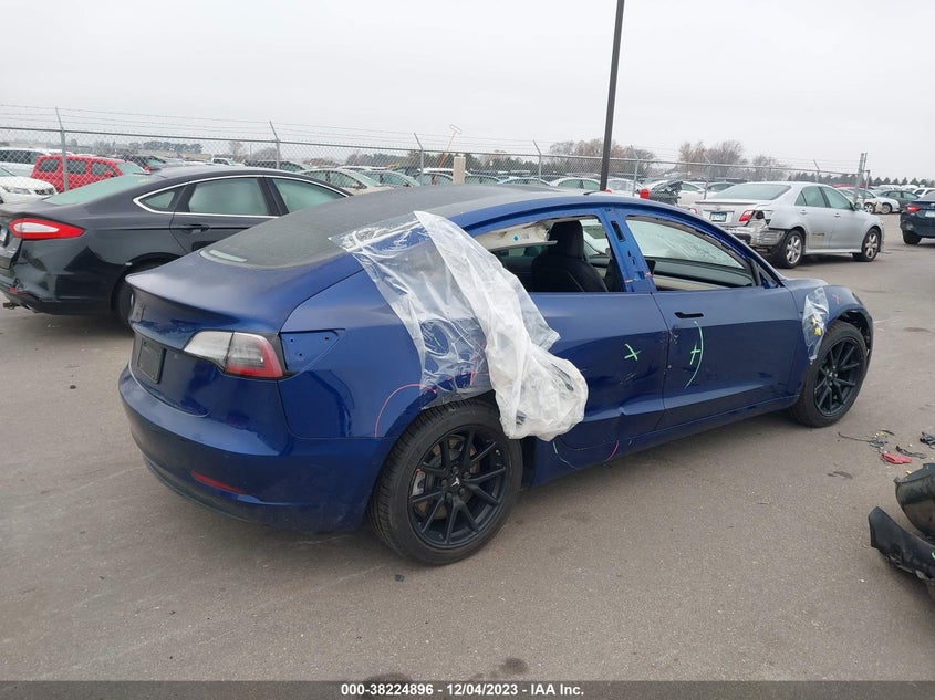 VIN 5YJ3E1EB9LF617546 2020 TESLA MODEL 3