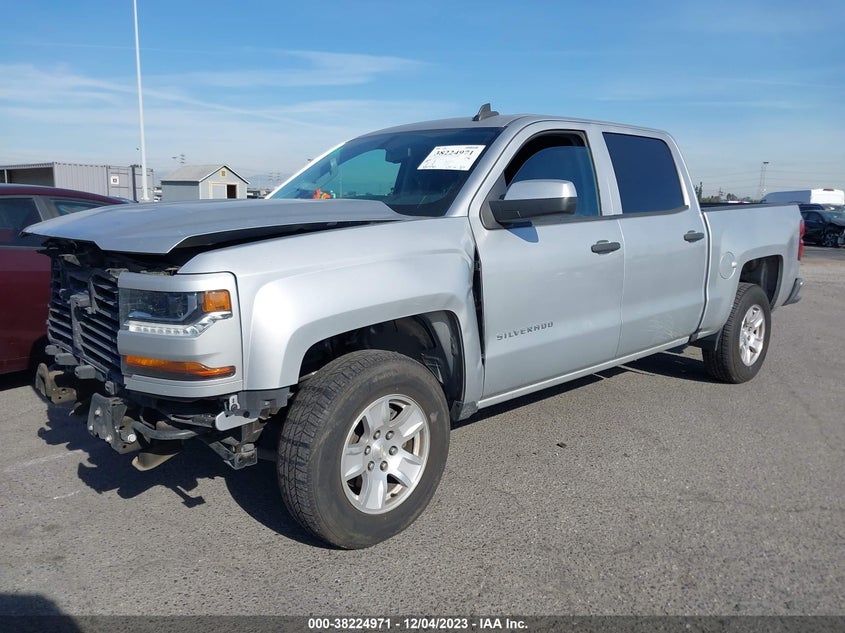 VIN 3GCPCNEH0JG277939 2018 CHEVROLET SILVERADO 1500 WT
