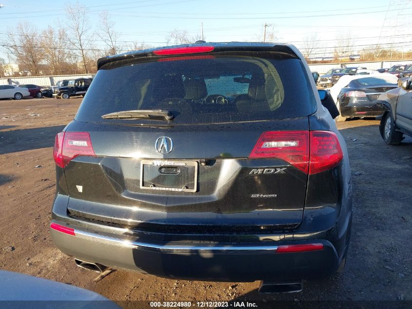 2013 ACURA MDX ADVANCE PACKAGE - 2HNYD2H64DH501920