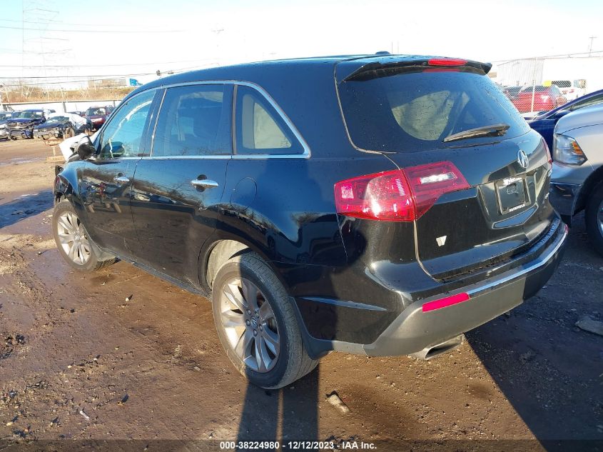 2013 ACURA MDX ADVANCE PACKAGE - 2HNYD2H64DH501920
