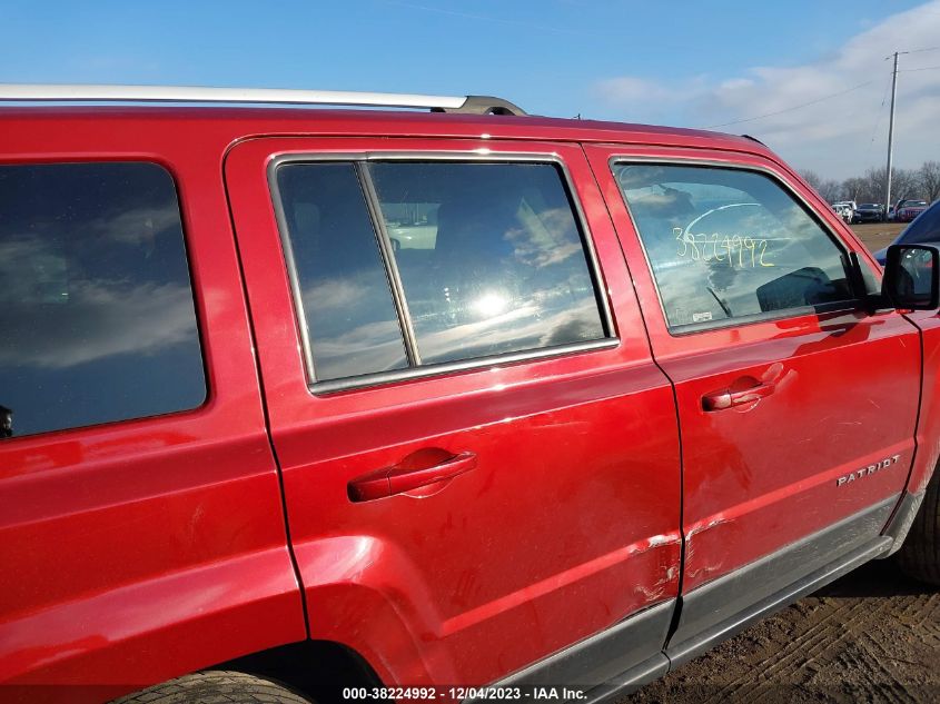 2016 JEEP PATRIOT HIGH ALTITUDE EDITION - 1C4NJPFA5GD787865