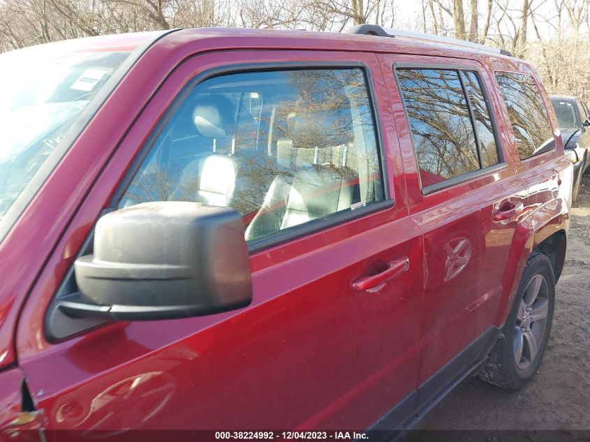 2016 JEEP PATRIOT HIGH ALTITUDE EDITION - 1C4NJPFA5GD787865