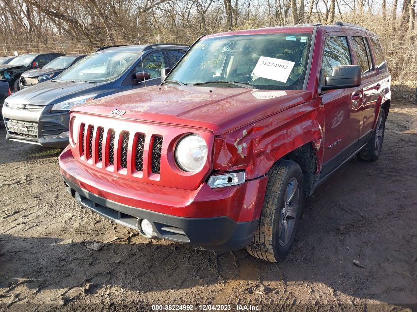 2016 JEEP PATRIOT HIGH ALTITUDE EDITION - 1C4NJPFA5GD787865