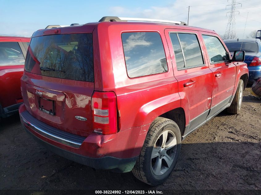 2016 JEEP PATRIOT HIGH ALTITUDE EDITION - 1C4NJPFA5GD787865