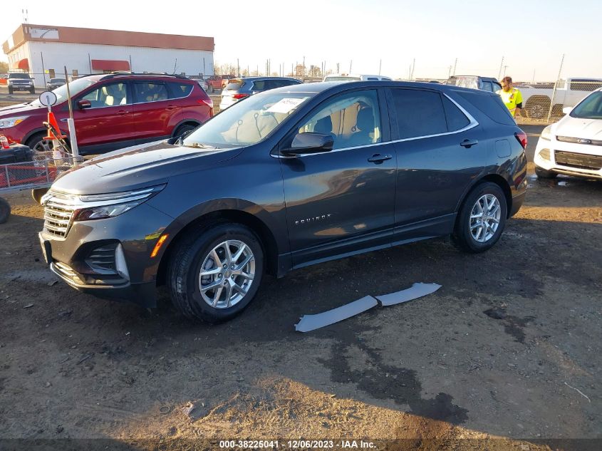 2022 CHEVROLET EQUINOX FWD LT - 3GNAXKEV2NS202250