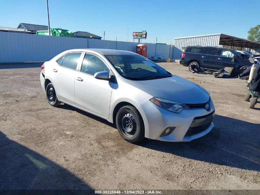 2015 TOYOTA COROLLA LE PLUS - 5YFBURHE5FP204275