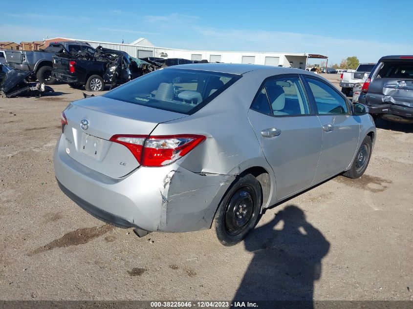 2015 TOYOTA COROLLA LE PLUS - 5YFBURHE5FP204275