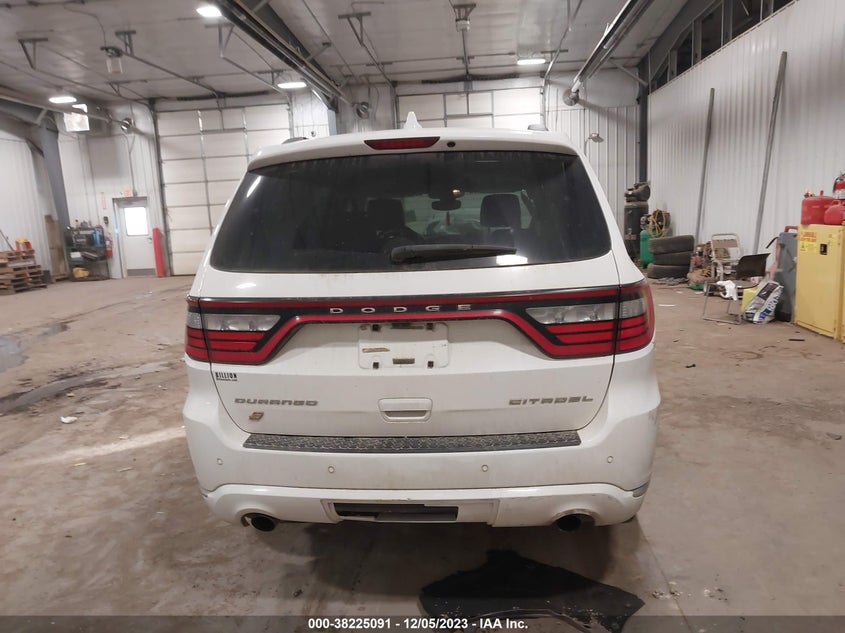 VIN 1C4RDJEG2LC161590 2020 DODGE DURANGO CITADEL AWD