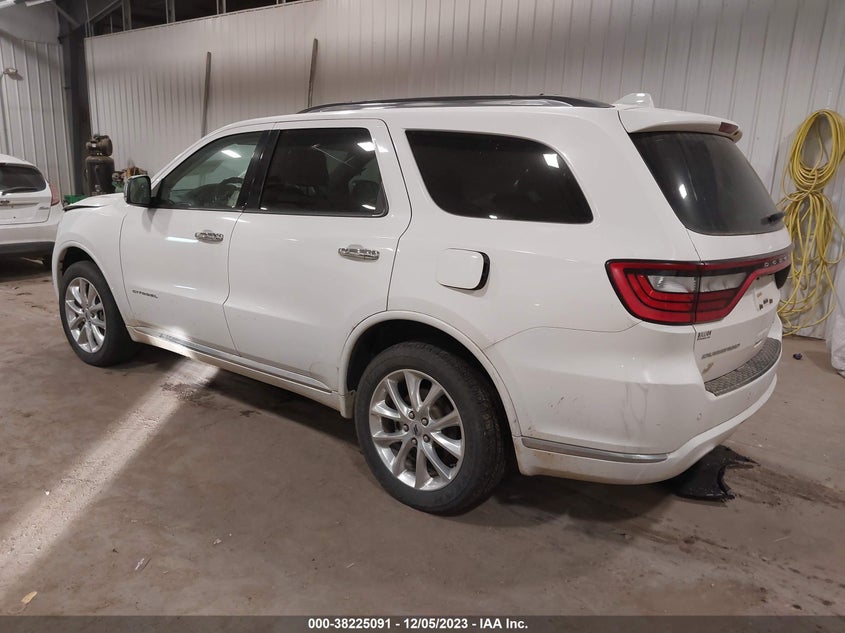 VIN 1C4RDJEG2LC161590 2020 DODGE DURANGO CITADEL AWD