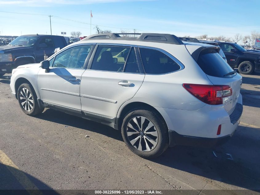 2015 SUBARU OUTBACK 3.6R LIMITED - 4S4BSENC5F3231191