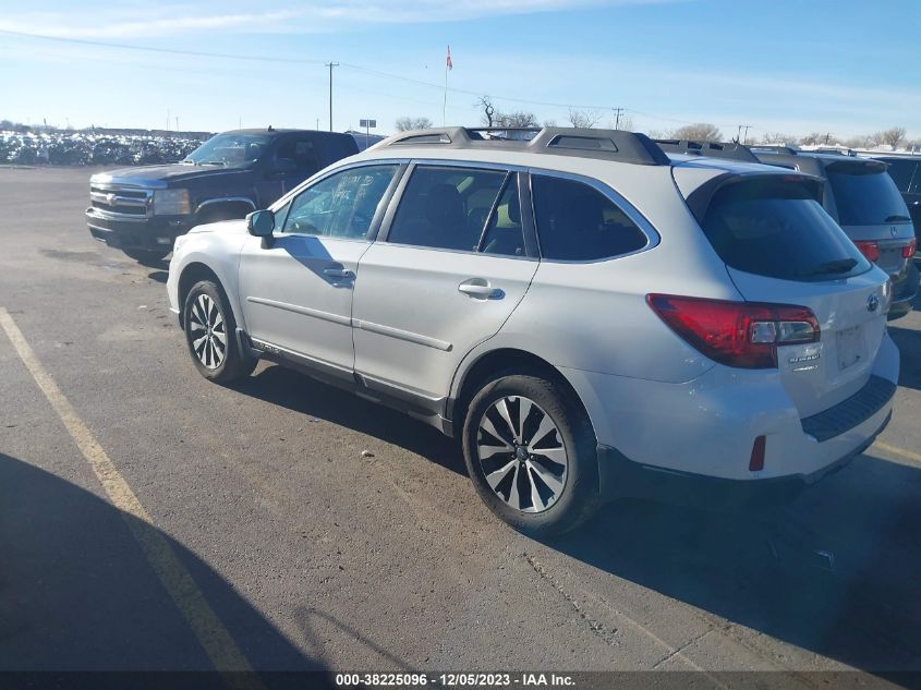 2015 SUBARU OUTBACK 3.6R LIMITED - 4S4BSENC5F3231191