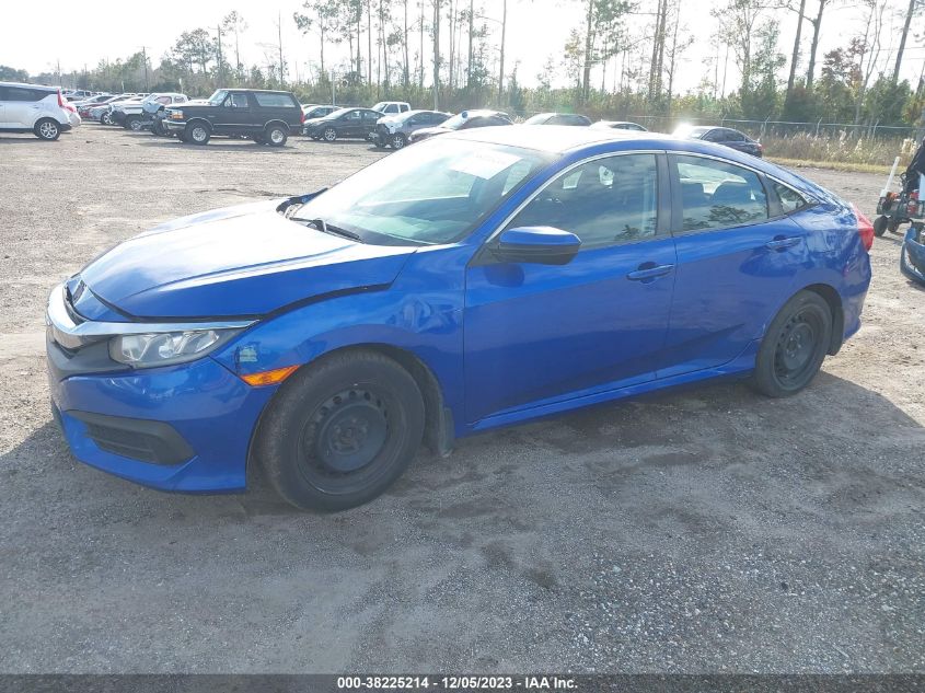 2016 HONDA CIVIC LX - 19XFC2F54GE075608
