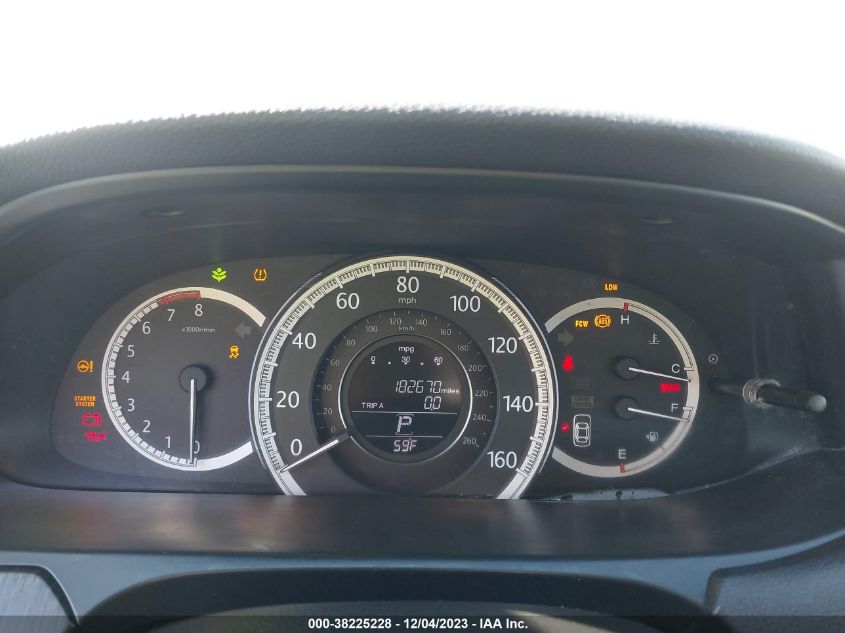 2013 HONDA ACCORD EX-L V-6 - 1HGCR3F82DA002562