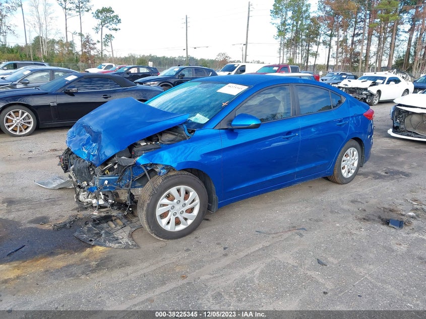 VIN 5NPD74LF2JH340887 2018 HYUNDAI ELANTRA SE