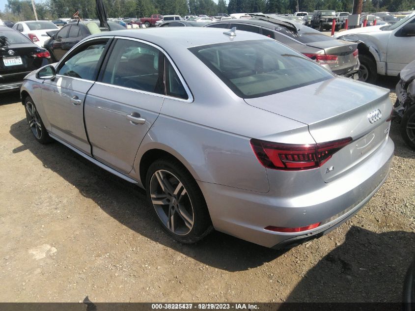 2018 AUDI A4 PREMIUM PLUS - WAUENAF47JA102895