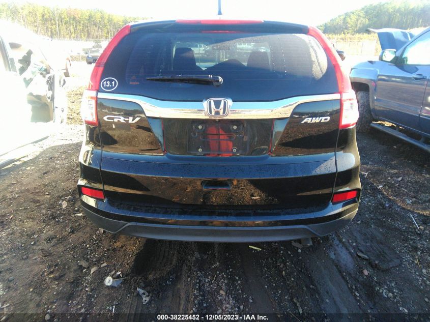 2016 HONDA CR-V LX - 5J6RM4H3XGL119954