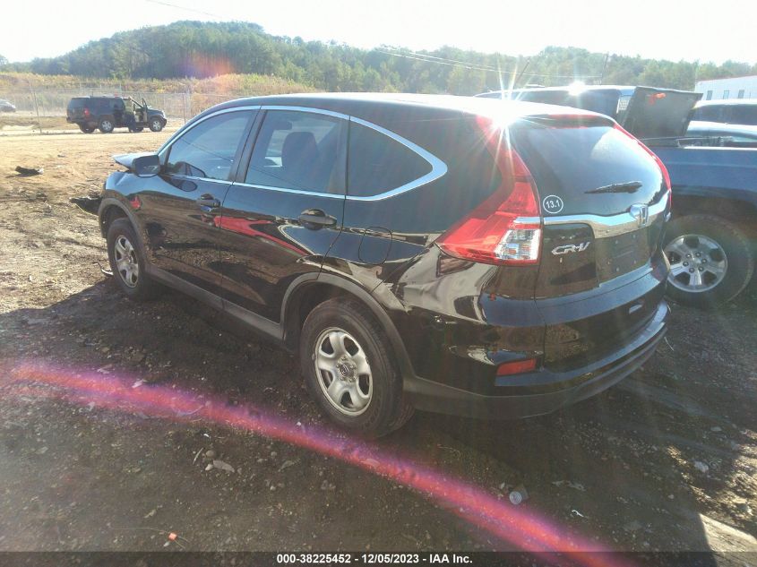 2016 HONDA CR-V LX - 5J6RM4H3XGL119954