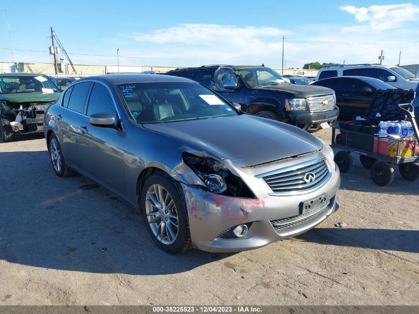 2013 INFINITI G37 JOURNEY - JN1CV6AP8DM301405