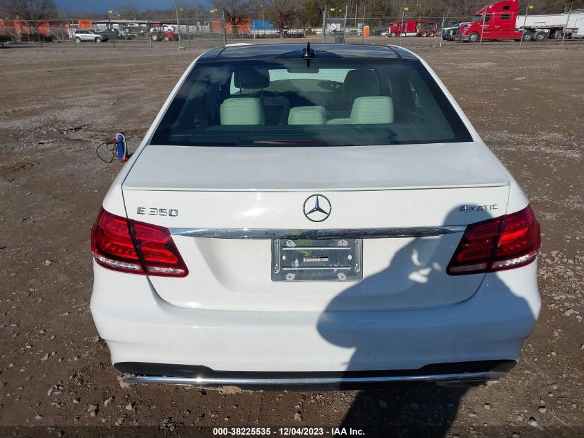 2014 MERCEDES-BENZ E 350 4MATIC - WDDHF8JB7EB027150